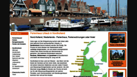 What Nord-holland-ferienhaus.de website looked like in 2020 (4 years ago)