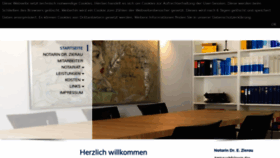 What Notar-gadebusch.de website looked like in 2020 (4 years ago)