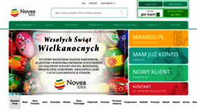 What Noveaidea.com website looked like in 2020 (4 years ago)