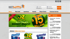 What Netlotto.com.au website looked like in 2020 (4 years ago)