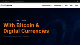 What Noblebitcoin.com website looked like in 2020 (4 years ago)