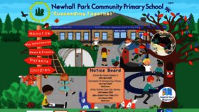 What Newhallparkprimary.net website looked like in 2020 (4 years ago)
