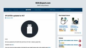 What Ncs-expert.com website looked like in 2020 (4 years ago)