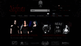 What Nosferatu.co.uk website looked like in 2020 (4 years ago)