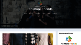 What Nomorefriends.net website looked like in 2020 (4 years ago)