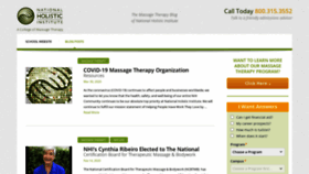What Nhimassageblog.com website looked like in 2020 (4 years ago)