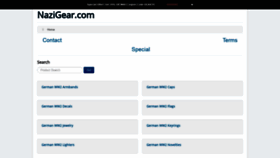 What Nazigear.com website looked like in 2020 (4 years ago)