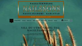 What Nailssons.com website looked like in 2020 (4 years ago)