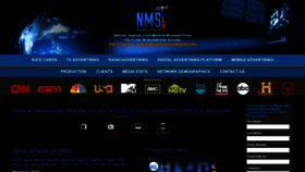 What Nationalmediaspots.com website looked like in 2020 (4 years ago)