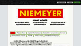 What Niemeyerweb.com website looked like in 2020 (4 years ago)