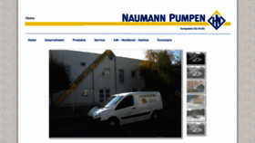 What Naumann-pumpen.de website looked like in 2020 (4 years ago)