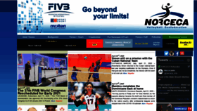 What Norceca.net website looked like in 2020 (4 years ago)