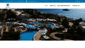 What Nilehorsetours.com website looked like in 2020 (4 years ago)