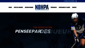 What Nbhpa.com website looked like in 2020 (4 years ago)