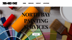 What Northbaypaintingservices.com website looked like in 2020 (4 years ago)