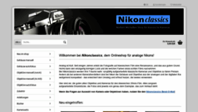What Nikonclassics-michalke.de website looked like in 2020 (4 years ago)