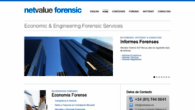What Netvalueforensic.com website looked like in 2020 (5 years ago)