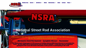 What Nsra-usa.com website looked like in 2020 (3 years ago)
