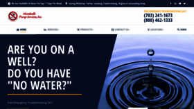 What Nowater.com website looked like in 2020 (4 years ago)