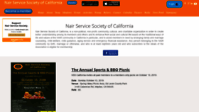 What Nairs.org website looked like in 2020 (4 years ago)