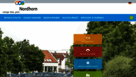 What Nordhorn.de website looked like in 2020 (3 years ago)