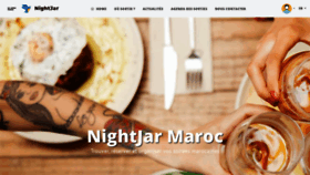 What Nightjar.ma website looked like in 2020 (4 years ago)