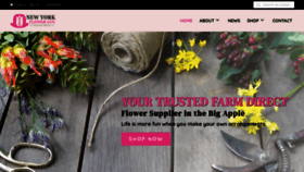 What Nyflowerguy.com website looked like in 2020 (4 years ago)