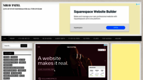 What Nbpatel.com website looked like in 2020 (4 years ago)