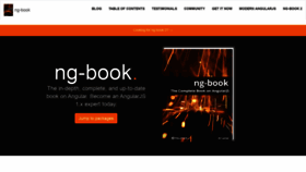 What Ng-book.com website looked like in 2020 (3 years ago)