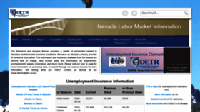 What Nevadaworkforce.com website looked like in 2020 (4 years ago)