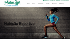 What Nutricaoempratica.com.br website looked like in 2020 (3 years ago)