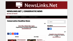 What Newslinks.net website looked like in 2020 (3 years ago)