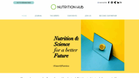 What Nutrition-hub.com website looked like in 2020 (4 years ago)