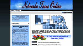 What Nebraskataxesonline.us website looked like in 2020 (4 years ago)