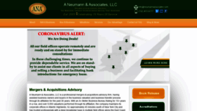What Neumannassociates.com website looked like in 2020 (4 years ago)
