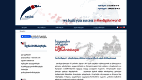What Netiko.ge website looked like in 2020 (3 years ago)