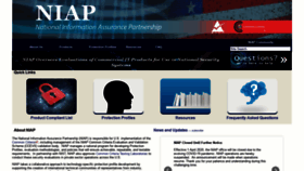 What Niap-ccevs.org website looked like in 2020 (3 years ago)