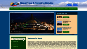 What Nepaltouroperators.com website looked like in 2020 (4 years ago)