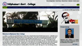 What Ngc.edu.bd website looked like in 2020 (3 years ago)