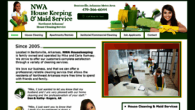 What Nwahousekeeping.com website looked like in 2020 (4 years ago)
