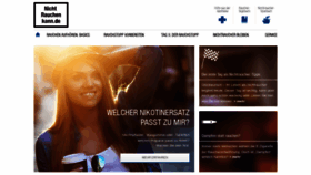 What Nicht-rauchen-kann.de website looked like in 2020 (3 years ago)
