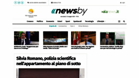 What Newsby.it website looked like in 2020 (3 years ago)