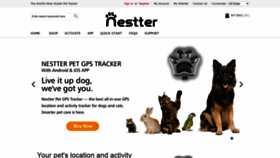 What Nestter.com website looked like in 2020 (3 years ago)