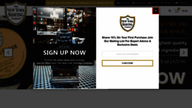 What Nyshavingcompany.com website looked like in 2020 (3 years ago)