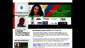 What Naijacreditcards.com website looked like in 2020 (3 years ago)