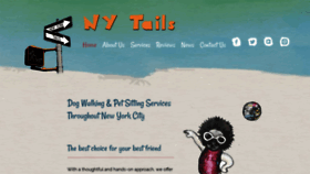 What Nytails.com website looked like in 2020 (4 years ago)