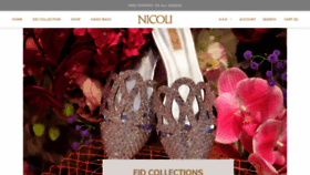What Nicolishoes.com website looked like in 2020 (4 years ago)
