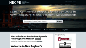 What Newenglandcommercialproperty.com website looked like in 2020 (3 years ago)