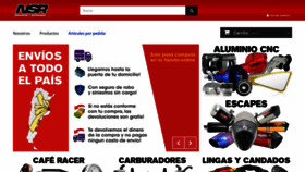 What Nsrmotos.com.ar website looked like in 2020 (3 years ago)