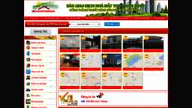 What Nhadatnamdinh.com.vn website looked like in 2020 (3 years ago)